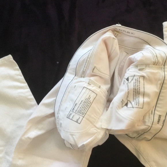 Banana rRepublic pale blush pink skinny leg jeans - Picture 5 of 9